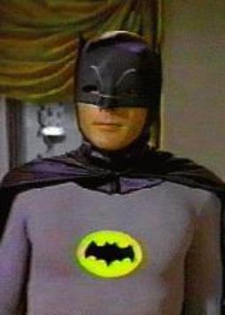 Get it? Batman's real identity is millionaire Bruce Wayne